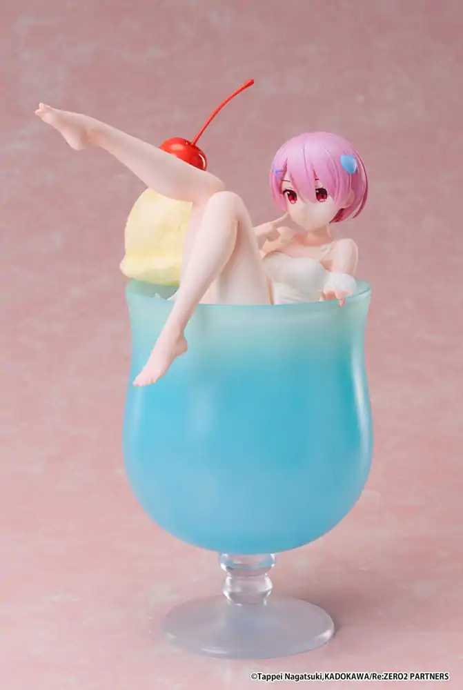 Re:Zero Starting Life in another World PVC Statue 1/7 Ram Cream Soda Ver. 21 cm product photo