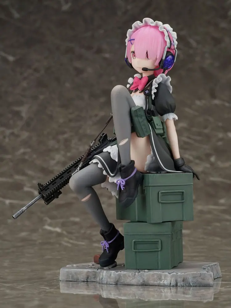 Re:Zero Starting Life in Another World PVC Statue 1/7 Ram Military Ver. 20 cm termékfotó