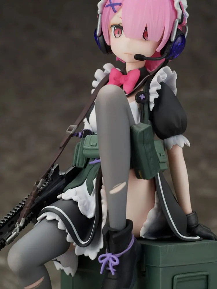 Re:Zero Starting Life in Another World PVC Statue 1/7 Ram Military Ver. 20 cm termékfotó