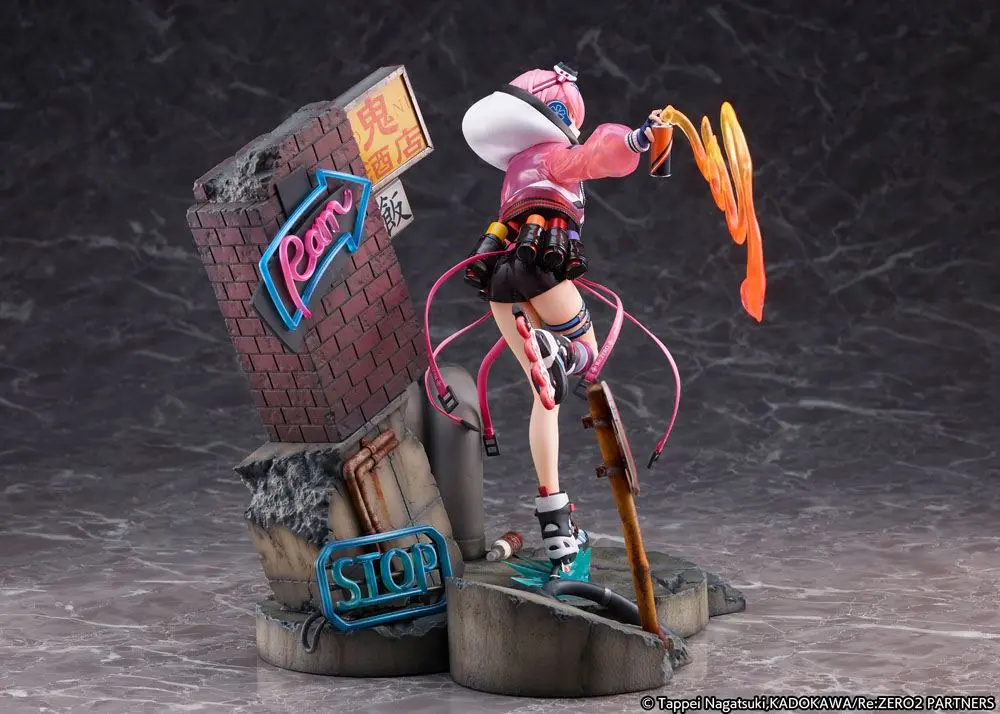 Re: Zero Starting Life in Another World Statue 1/7 Ram Neon City Ver. 27 cm product photo