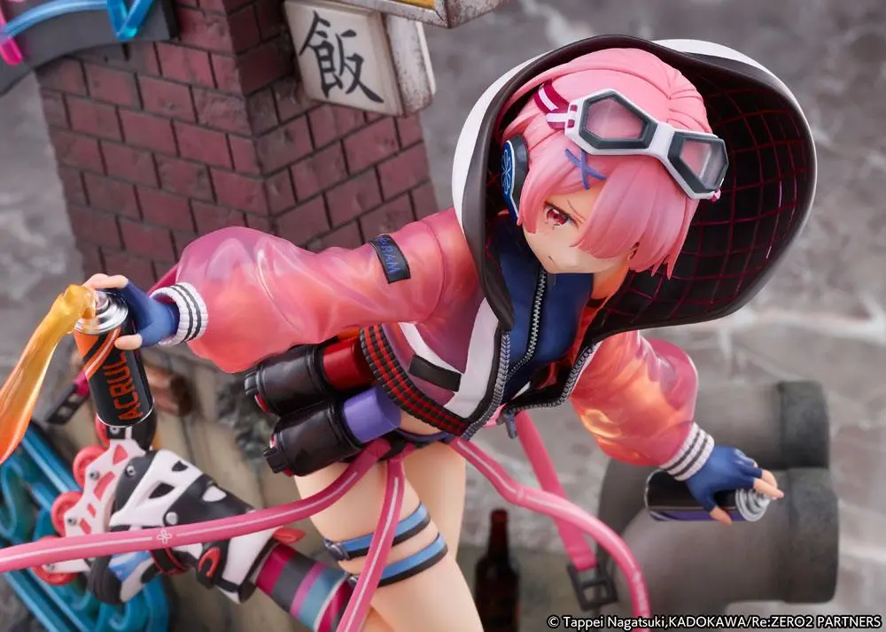 Re: Zero Starting Life in Another World Statue 1/7 Ram Neon City Ver. 27 cm product photo