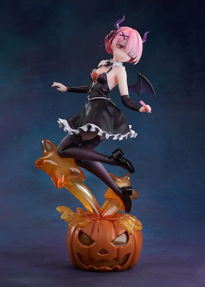 Re:ZERO -Starting Life in Another World- PVC Statue 1/7 Ram: Phantom Night Wizard Ver. 26 cm product photo