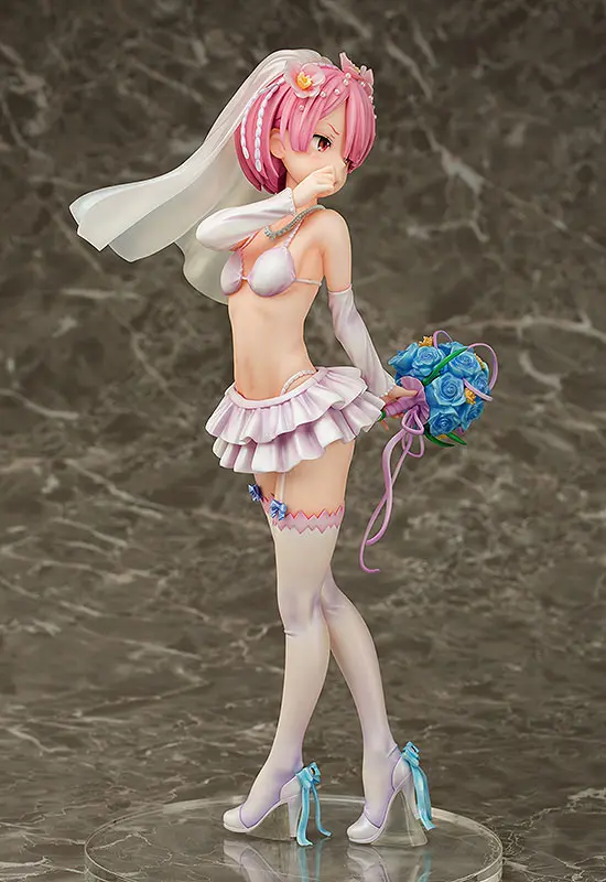 Re:ZERO -Starting Life in Another World- PVC Statue 1/7 Ram Wedding Ver. 22 cm termékfotó