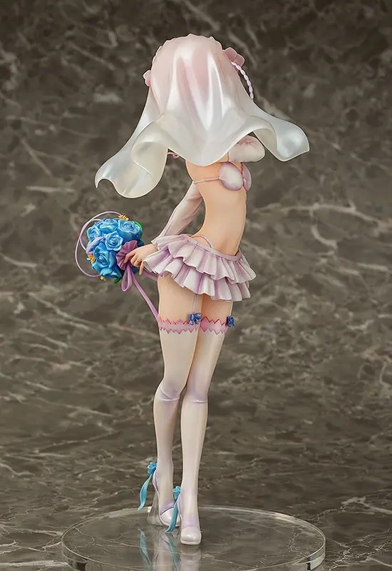 Re:ZERO -Starting Life in Another World- PVC Statue 1/7 Ram Wedding Ver. 22 cm product photo