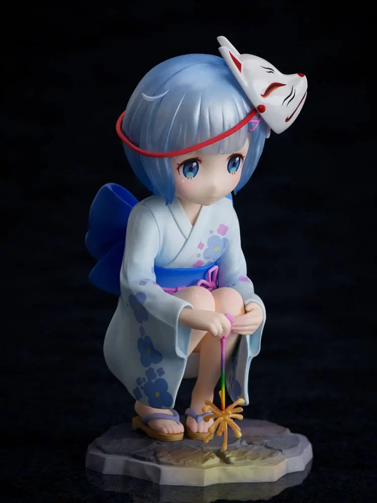 Re:ZERO -Starting Life in Another World- PVC Statues 1/7 Rem &amp; Ram Childhood Summer Memories 11 cm product photo