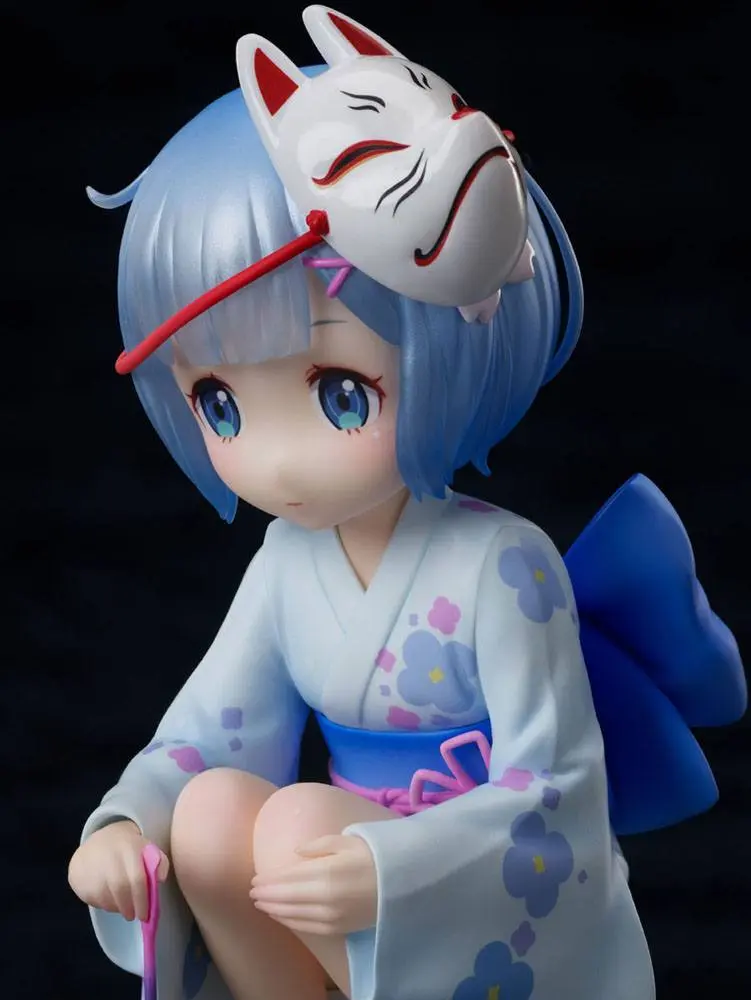 Re:ZERO -Starting Life in Another World- PVC Statues 1/7 Rem &amp; Ram Childhood Summer Memories 11 cm product photo