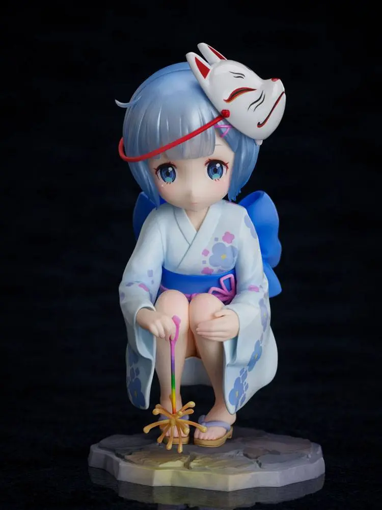 Re:ZERO -Starting Life in Another World- PVC Statues 1/7 Rem &amp; Ram Childhood Summer Memories 11 cm product photo