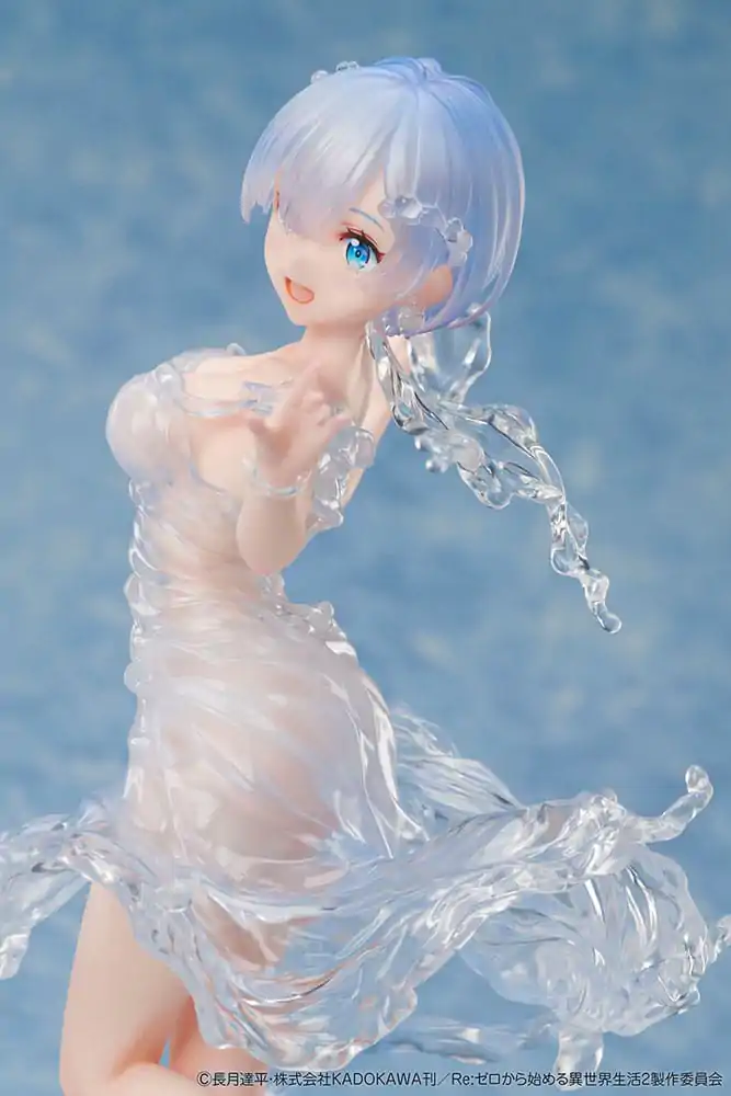 Re:Zero Starting Life in Another World PVC Statue 1/7 Rem Aqua Dress 23 cm product photo