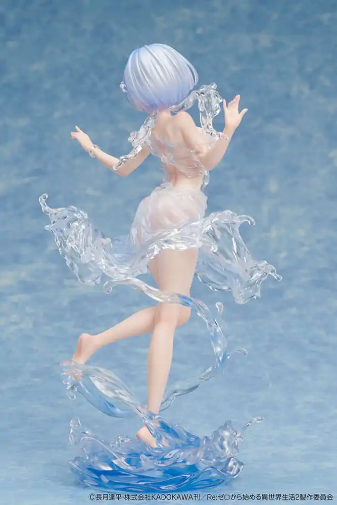 Re:Zero Starting Life in Another World PVC Statue 1/7 Rem Aqua Dress 23 cm product photo