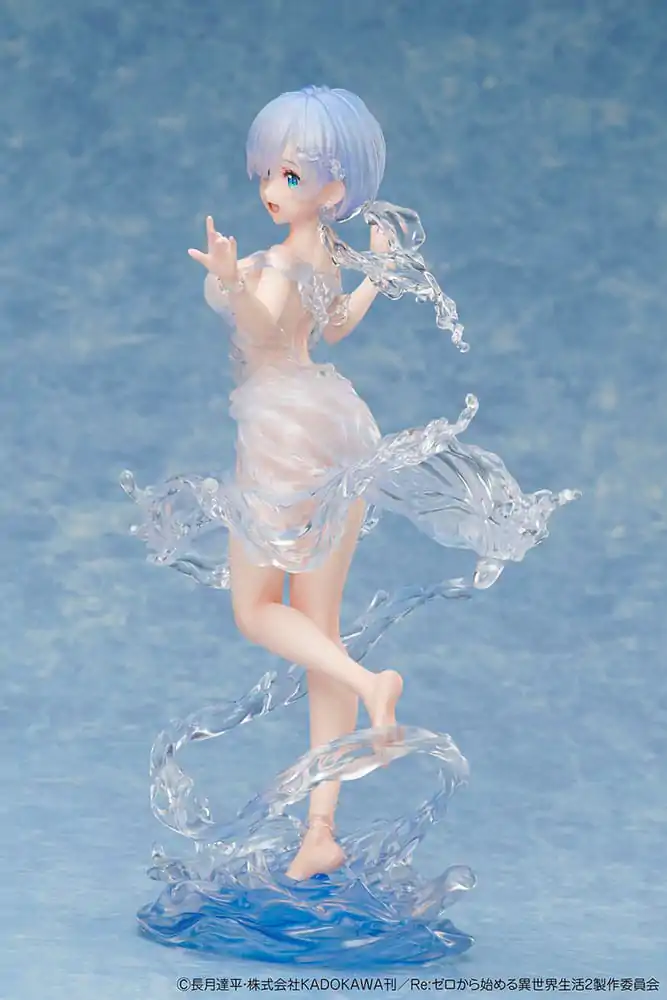 Re:Zero Starting Life in Another World PVC Statue 1/7 Rem Aqua Dress 23 cm product photo