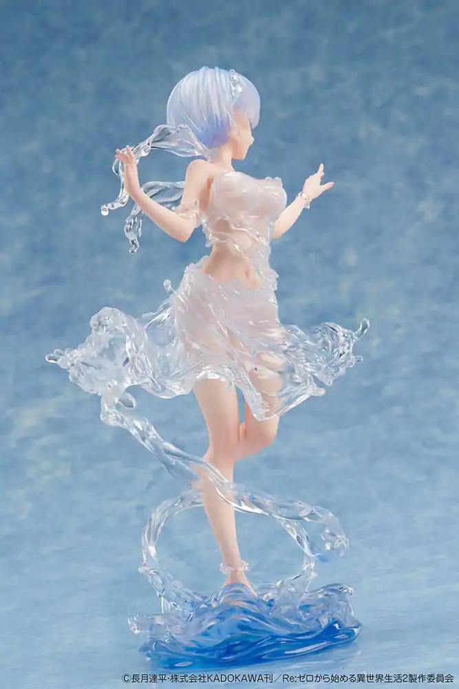 Re:Zero Starting Life in Another World PVC Statue 1/7 Rem Aqua Dress 23 cm product photo