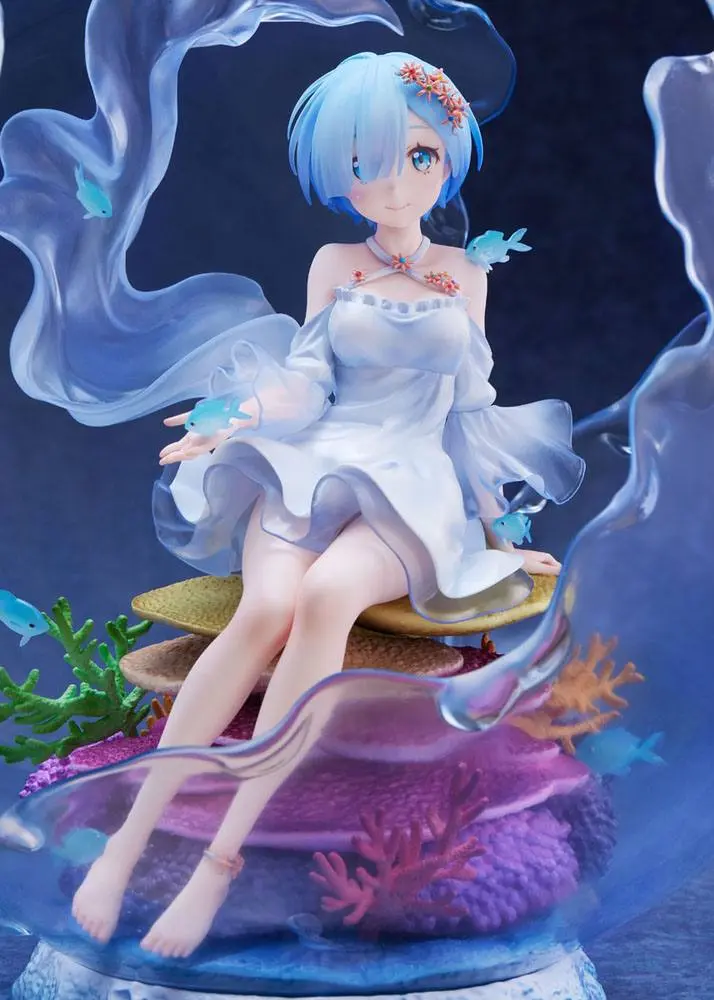 Re:Zero Starting Life in Another World PVC Statue 1/7 Rem Aqua Orb Ver. 25 cm termékfotó