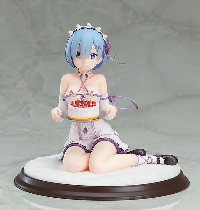 Re:ZERO -Starting Life in Another World- PVC Statue 1/7 Rem Birthday Cake Ver. 13 cm product photo