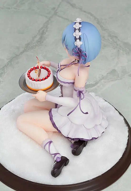 Re:ZERO -Starting Life in Another World- PVC Statue 1/7 Rem Birthday Cake Ver. 13 cm product photo