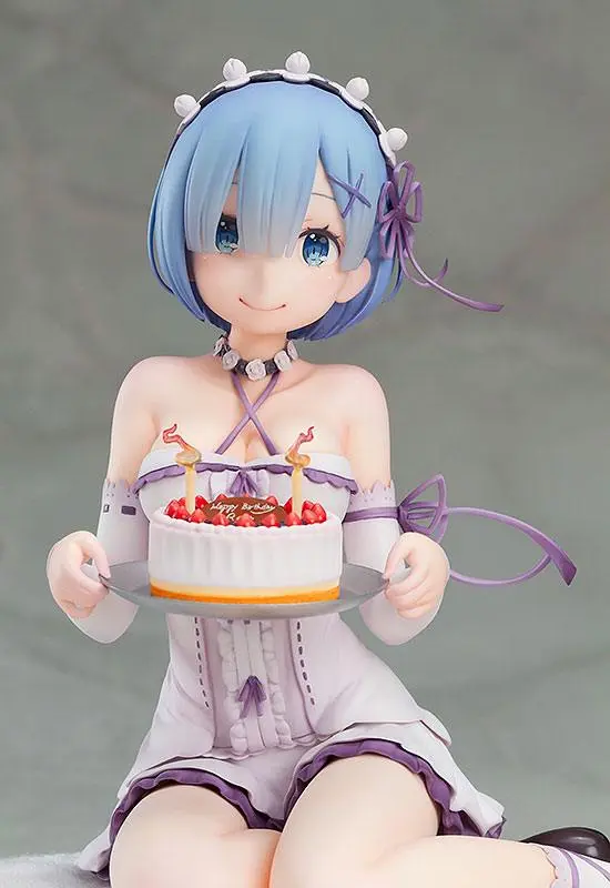 Re:ZERO -Starting Life in Another World- PVC Statue 1/7 Rem Birthday Cake Ver. 13 cm product photo