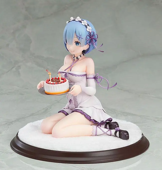 Re:ZERO -Starting Life in Another World- PVC Statue 1/7 Rem Birthday Cake Ver. 13 cm product photo