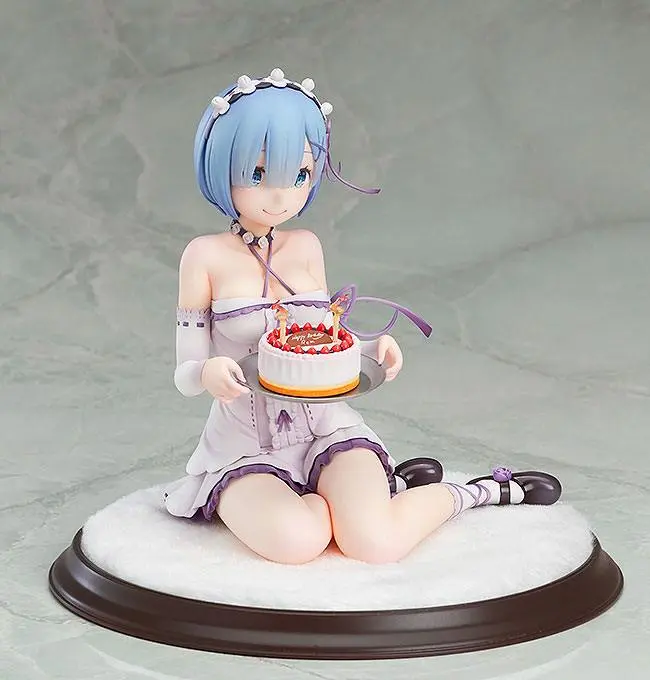 Re:ZERO -Starting Life in Another World- PVC Statue 1/7 Rem Birthday Cake Ver. 13 cm product photo