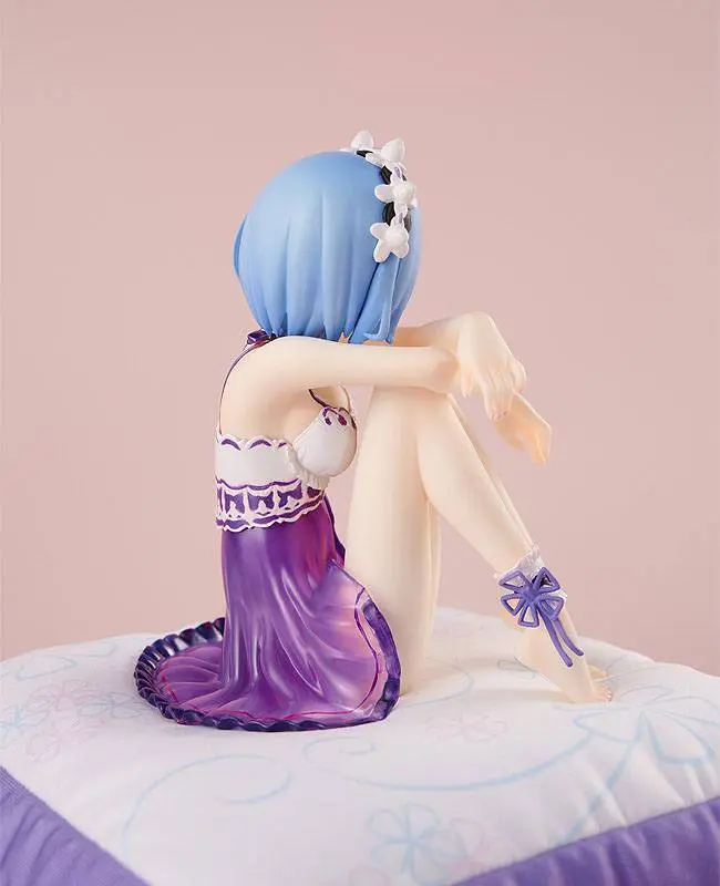 Re:ZERO -Starting Life in Another World- PVC Statue 1/7 Rem Birthday Purple Lingerie Ver. 12 cm product photo