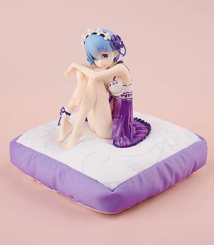 Re:ZERO -Starting Life in Another World- PVC Statue 1/7 Rem Birthday Purple Lingerie Ver. 12 cm product photo