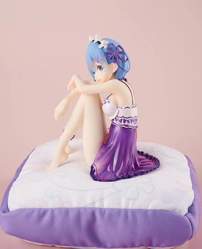 Re:ZERO -Starting Life in Another World- PVC Statue 1/7 Rem Birthday Purple Lingerie Ver. 12 cm product photo