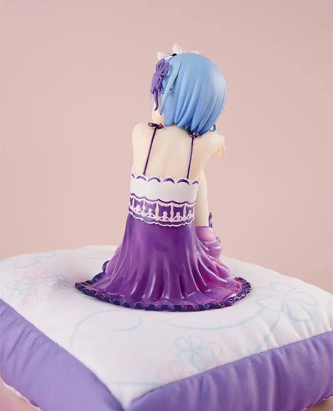 Re:ZERO -Starting Life in Another World- PVC Statue 1/7 Rem Birthday Purple Lingerie Ver. 12 cm product photo