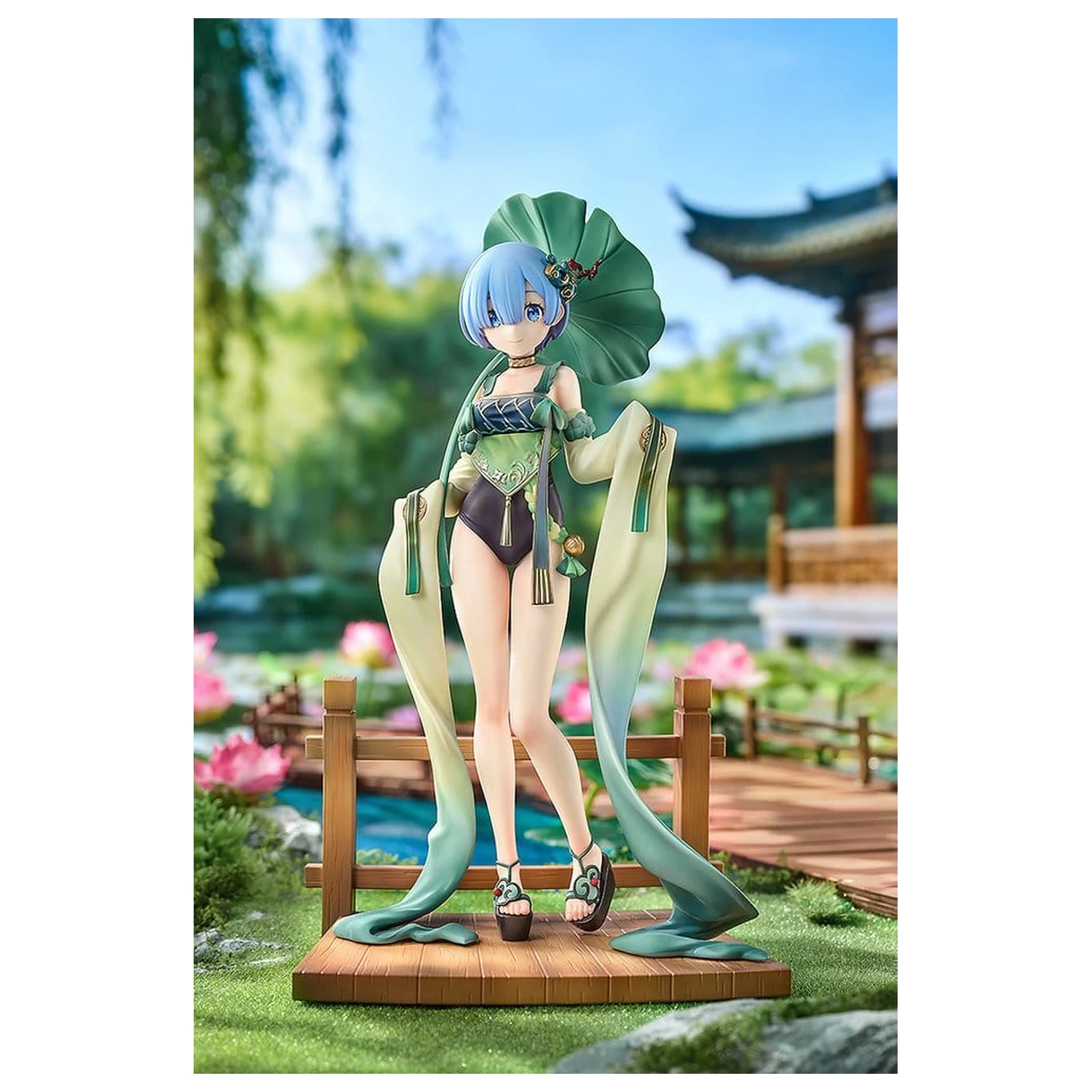 Re:ZERO -Starting Life in Another World- Statue 1/7 Rem: Breather in the Garden Ver. 26 cm product photo