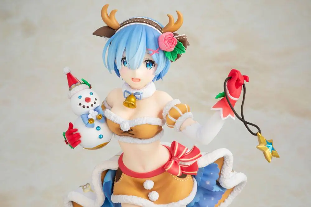 Re:ZERO -Starting Life in Another World- PVC Statue 1/7 Rem Christmas Maid Ver. 24 cm product photo