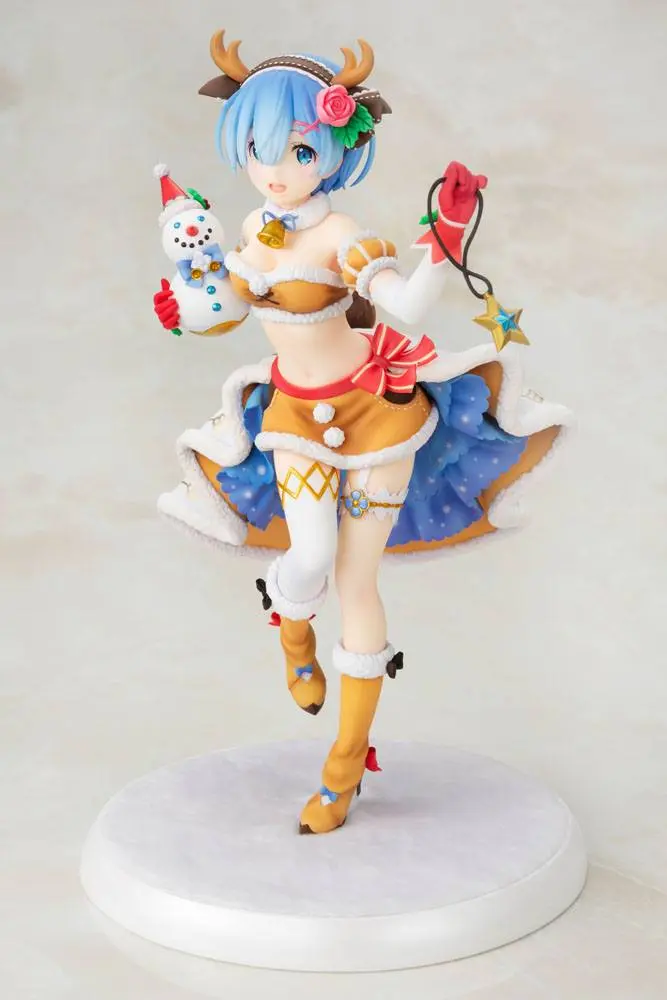 Re:ZERO -Starting Life in Another World- PVC Statue 1/7 Rem Christmas Maid Ver. 24 cm product photo