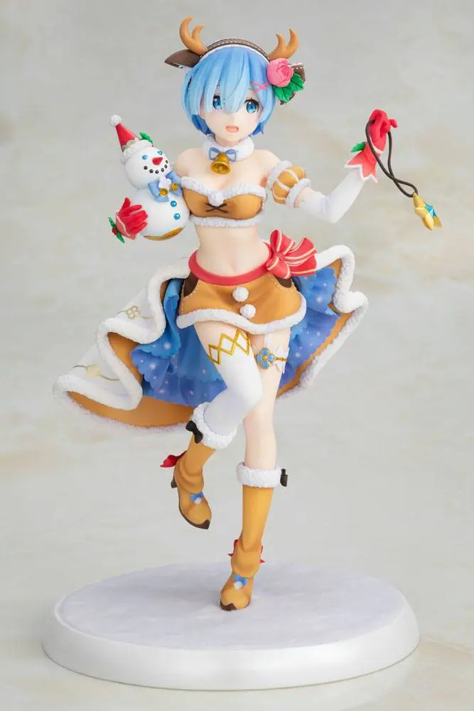 Re:ZERO -Starting Life in Another World- PVC Statue 1/7 Rem Christmas Maid Ver. 24 cm product photo