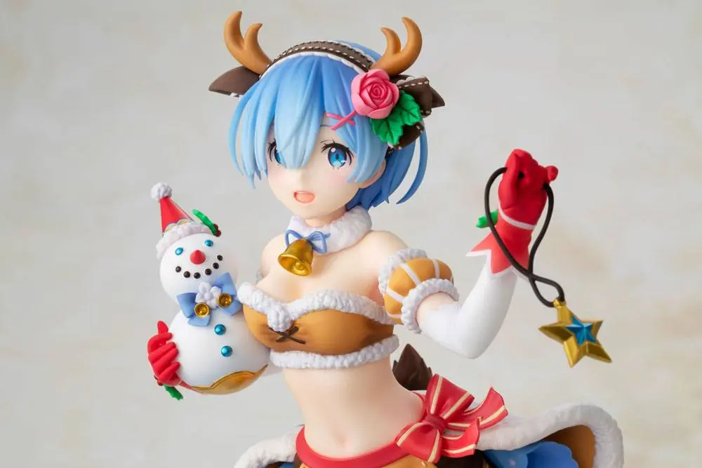 Re:ZERO -Starting Life in Another World- PVC Statue 1/7 Rem Christmas Maid Ver. 24 cm product photo