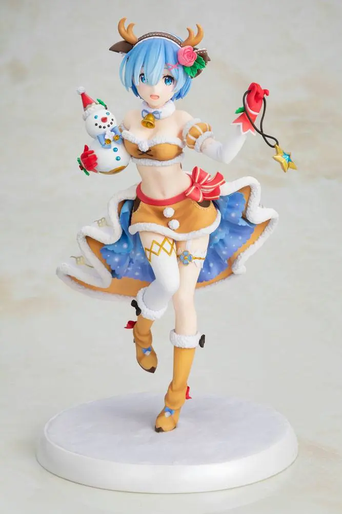 Re:ZERO -Starting Life in Another World- PVC Statue 1/7 Rem Christmas Maid Ver. 24 cm product photo