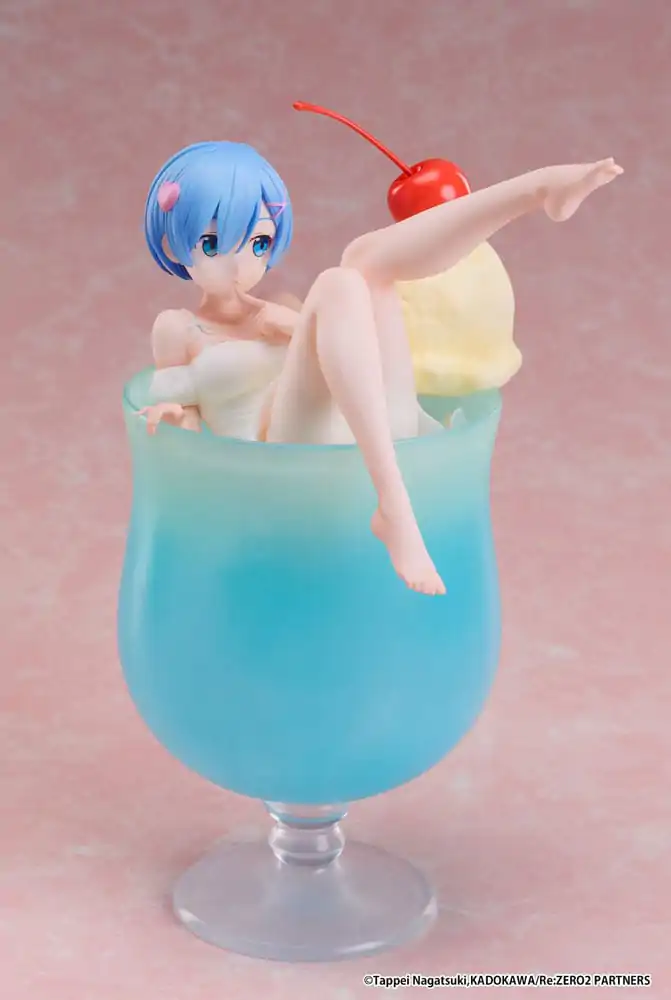 Re:Zero Starting Life in another World PVC Statue 1/7 Rem Cream Soda Ver. 21 cm product photo