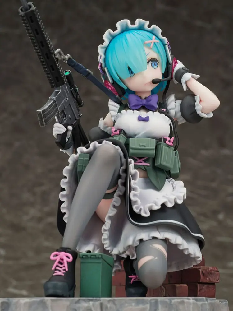 Re:Zero Starting Life in Another World PVC Statue 1/7 Rem Military Ver. 16 cm termékfotó