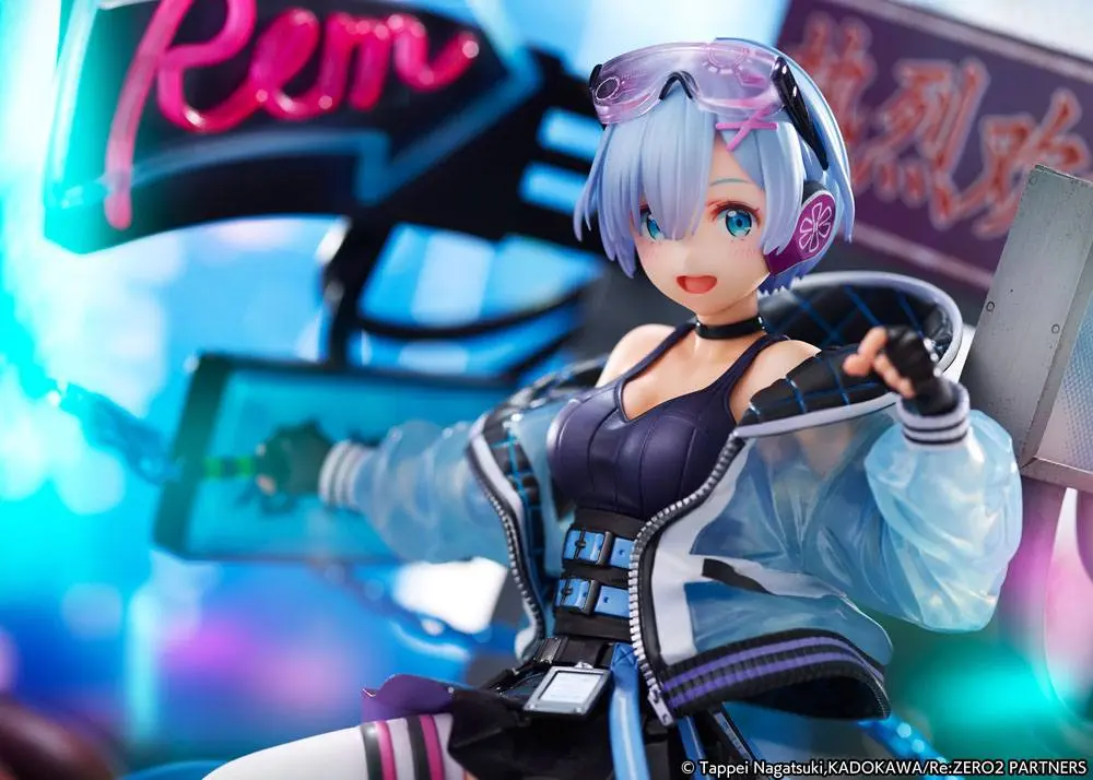 Re: Zero Starting Life in Another World Statue 1/7 Rem Neon City Ver. 27 cm product photo