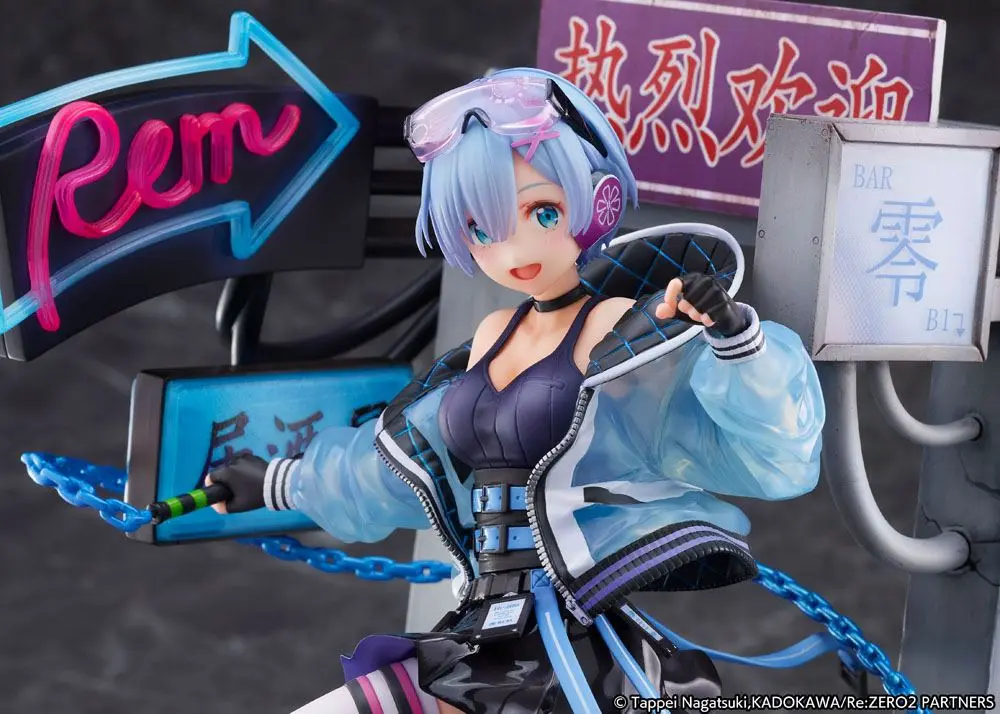 Re: Zero Starting Life in Another World Statue 1/7 Rem Neon City Ver. 27 cm product photo