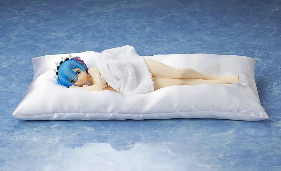 Re:ZERO -Starting Life in Another World- PVC Statue 1/7 Rem Sleep Sharing Blue Lingerie Ver. 23 cm product photo