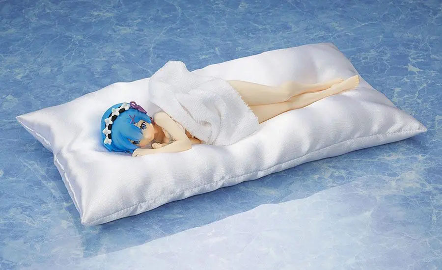 Re:ZERO -Starting Life in Another World- PVC Statue 1/7 Rem Sleep Sharing Blue Lingerie Ver. 23 cm product photo