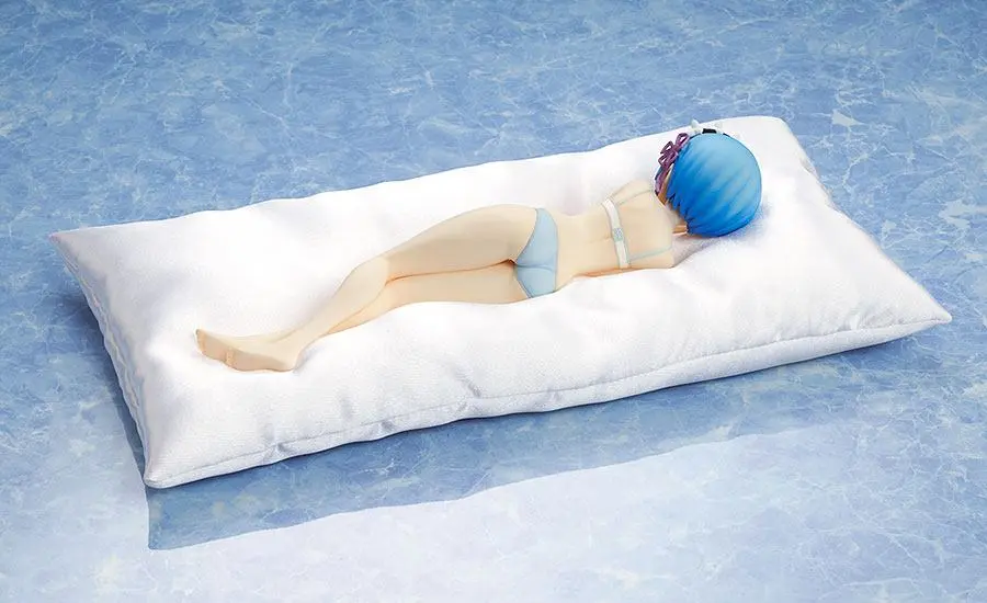 Re:ZERO -Starting Life in Another World- PVC Statue 1/7 Rem Sleep Sharing Blue Lingerie Ver. 23 cm product photo
