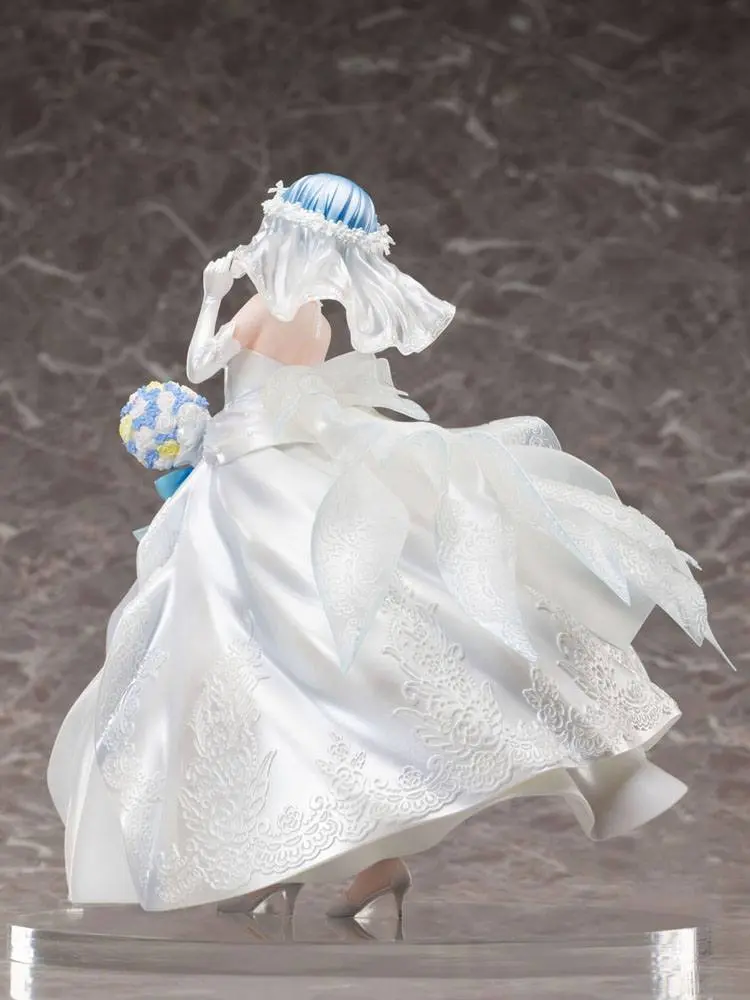 Re:ZERO -Starting Life in Another World- PVC Statue 1/7 Rem Wedding Dress Ver. 23 cm product photo
