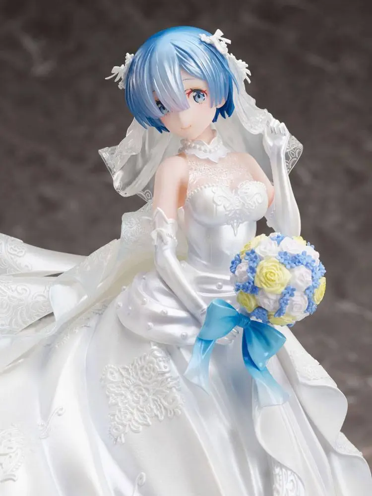 Re:ZERO -Starting Life in Another World- PVC Statue 1/7 Rem Wedding Dress Ver. 23 cm product photo