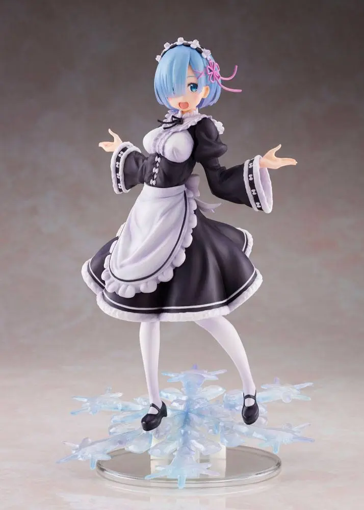 Re:Zero - Starting Life in Another World AMP PVC Figure Rem Winter Maid Ver. (re-run) 18 cm product photo