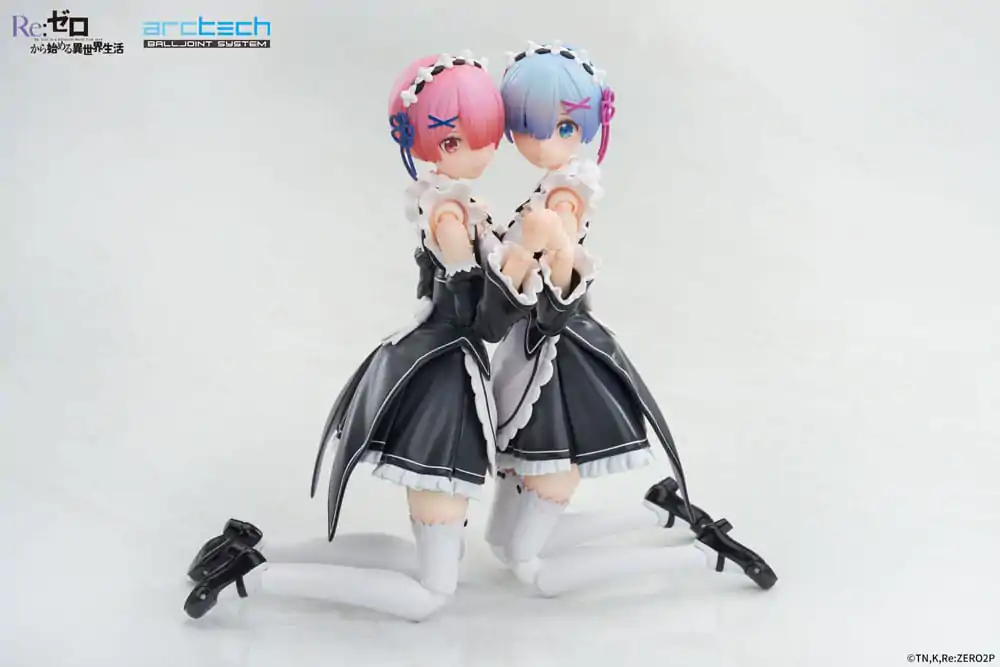 Re:Zero Starting Life in Another World Arctech Posable Series Action Figures 2-Pack 1/8 Rem & Ram 20 cm product photo