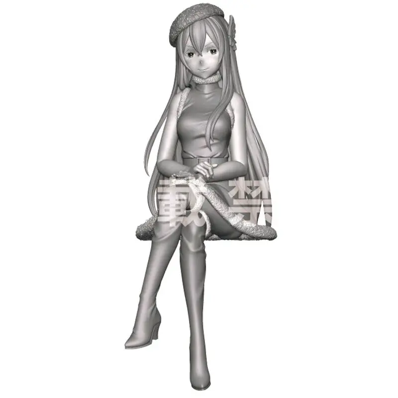 Re:Zero Noodle Stopper PVC Statue Echidna Snow Princess 16 cm product photo
