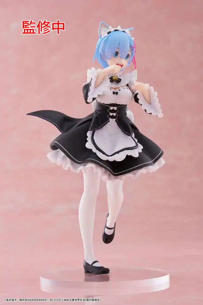 Re:Zero Starting Life in Another World Coreful PVC Statue Rem Cat Maid Ver. product photo