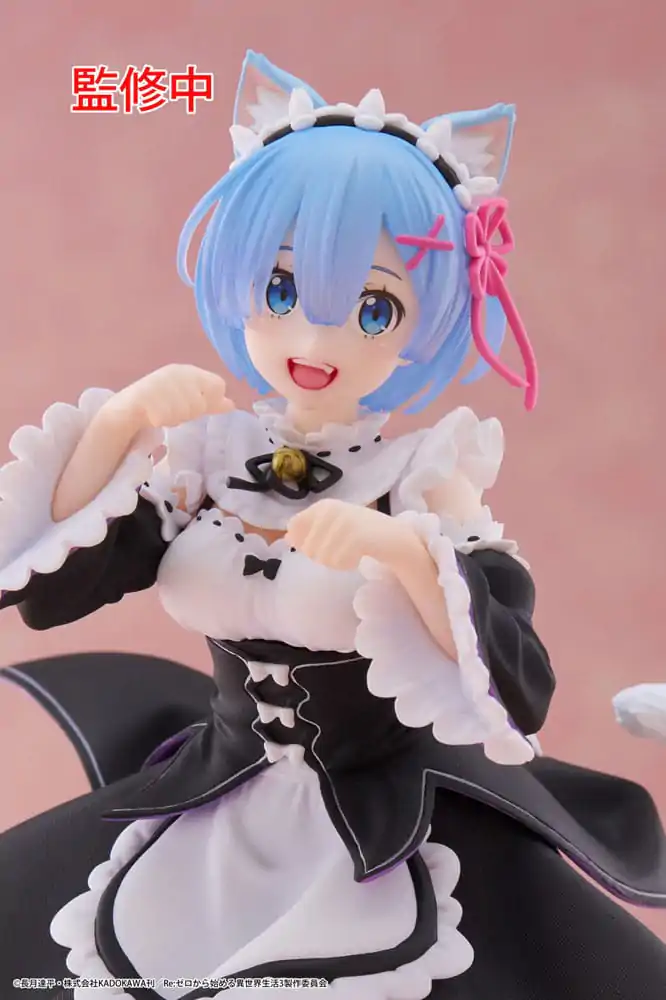 Re:Zero Starting Life in Another World Coreful PVC Statue Rem Cat Maid Ver. product photo