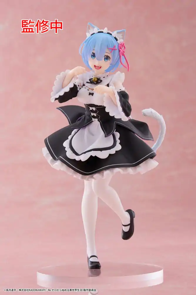 Re:Zero Starting Life in Another World Coreful PVC Statue Rem Cat Maid Ver. product photo
