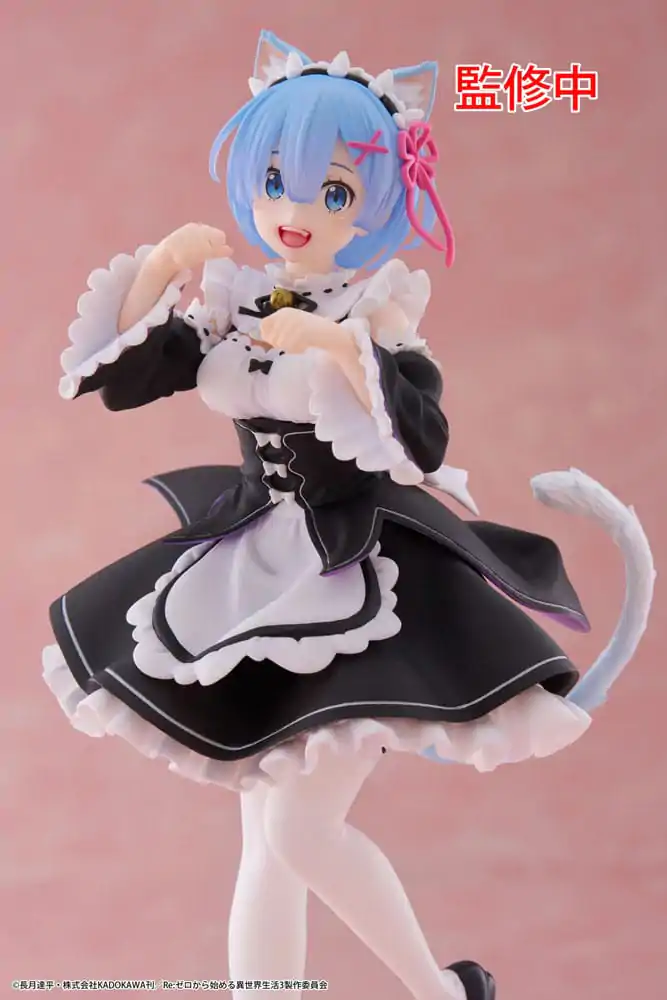 Re:Zero Starting Life in Another World Coreful PVC Statue Rem Cat Maid Ver. product photo