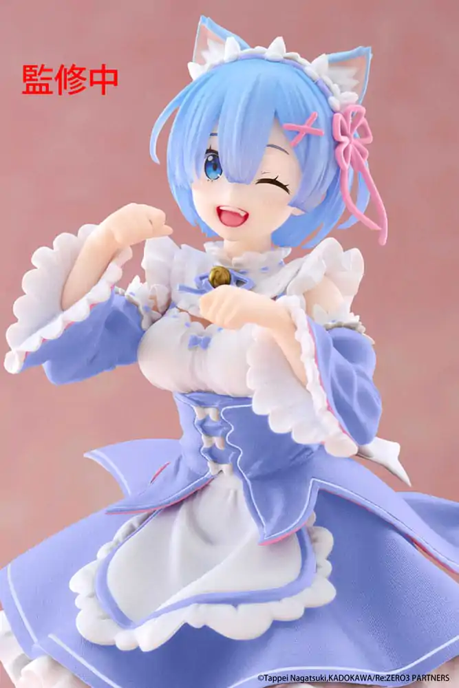 Re:Zero Starting Life in Another World Coreful PVC Statue Rem Cat Maid Ver. Renewal 18 cm product photo