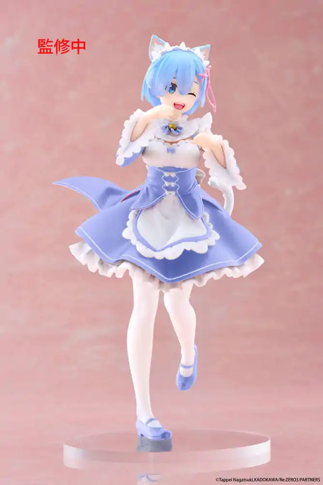Re:Zero Starting Life in Another World Coreful PVC Statue Rem Cat Maid Ver. Renewal 18 cm product photo