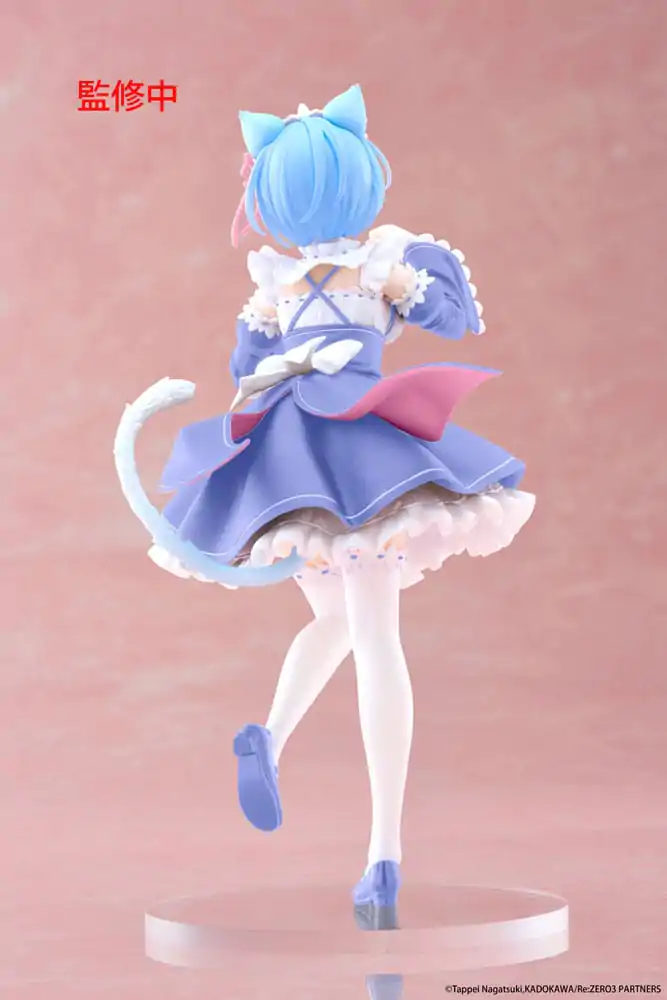 Re:Zero Starting Life in Another World Coreful PVC Statue Rem Cat Maid Ver. Renewal 18 cm product photo